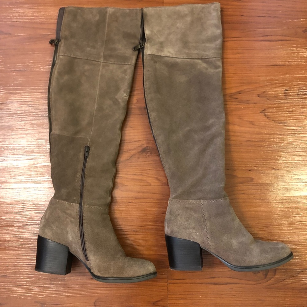 steve madden orla suede thigh high boots